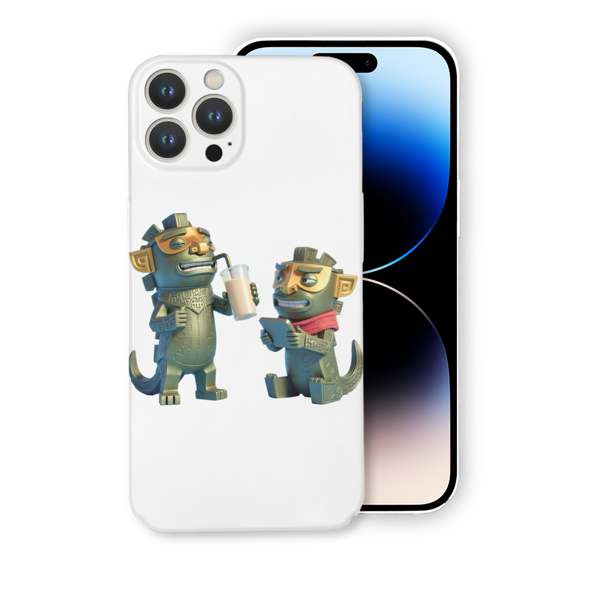 （画像用） Ne Zha 2 ナタ 魔童の大暴れ 【iPhone 14シリーズ対応】ハードケース